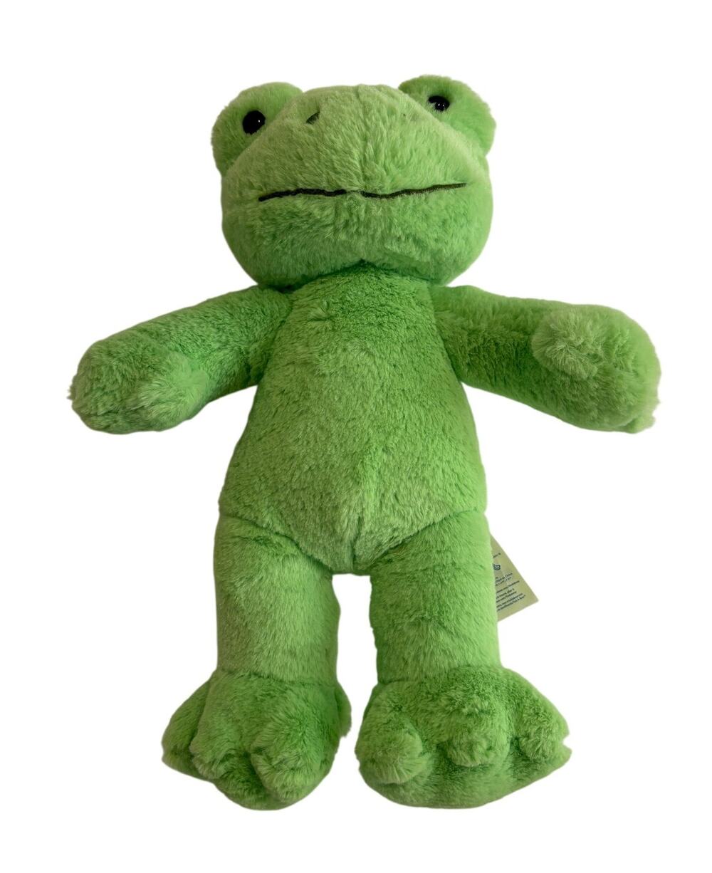 Build-A-Bear Workshop 16 inch Spring Green Frog Plush Stuffed Animal BAB
